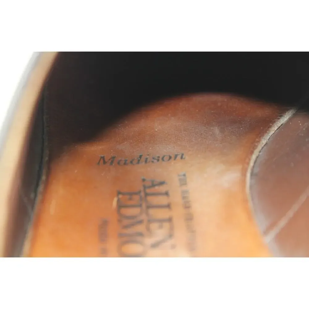 Size 8 - Vintage Allen Edmonds Madison Men's Leather Derby Dress Shoes